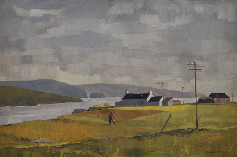 Allan-Laycock-oil-painting-Zetland